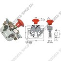 emergency stop 250 A double pole