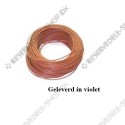elec cable 1 core 1,5 mm2 violet