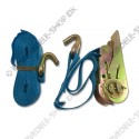 lashing strap ratchet and hook 4 m / 400 daN