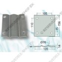 fastening plate