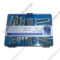 assorted hexagonal bolt
