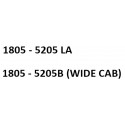 model 1805 - 5205 LA 1805 - 5205B (WIDE CAB)