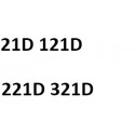 model 21D 121D 221D 321D