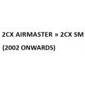 model 2CX AIRMASTER tot 2CX SM (2002 ONWARDS) 