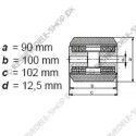 loadroller PU diam. 90 mm