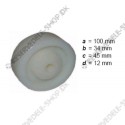 support wheel PA diam. 100 mm