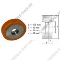 support wheel PU diam. 150 mm