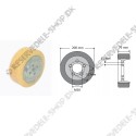 drive wheel 200 x 75 VU