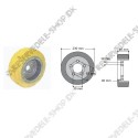 drive wheel 230 x 90 PU