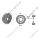 drive wheel 310 x 114