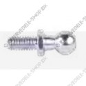 Gas spring mounting ball