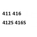 model 411 416 412S 416S