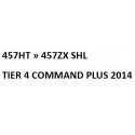model 457HT tot 457ZX SHL TIER 4 COMMAND PLUS 2014
