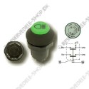 push button switch light green