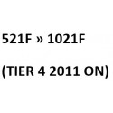 model 521F tot 1021F (TIER 4 2011 ON)
