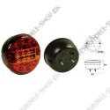 rear light 12/24 round LED