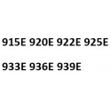 model 915E 920E 922E 925E 933E 936E 939E