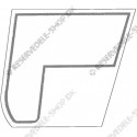windscreen righthand - lower 1/4