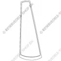 windscreen rear 1/4 - lefthand windscreen rear 1/4 - lefthand
