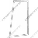 windscreen side behind door - lefthand