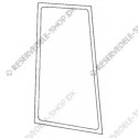 windscreen side behind door - righthand
