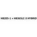 model HB205-1 tot HB365LC-3 HYBRID