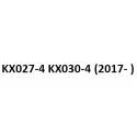 model KX027-4 KX030-4 (2017- ) 