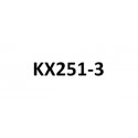 model KX251-3
