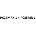 model PC27MRX-1 tot PC35MR-1