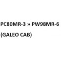 model PC80MR-3 tot PW98MR-6 (GALEO CAB)