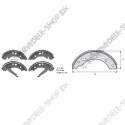 kit brake shoes (4 pcs.)