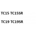 model TC15 TC15SR TC19 TC19SR 