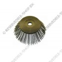 broom-side 14 inch 3 s.r. flat wire
