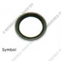 oil seal crankshaft, front