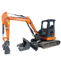 Hitachi earthmoving machines
